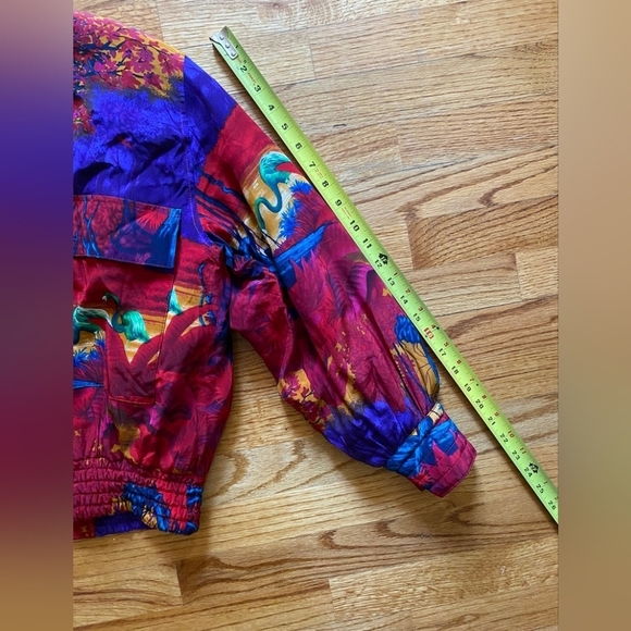 Escada Vintage Silk Bomber - Picture 8 of 11